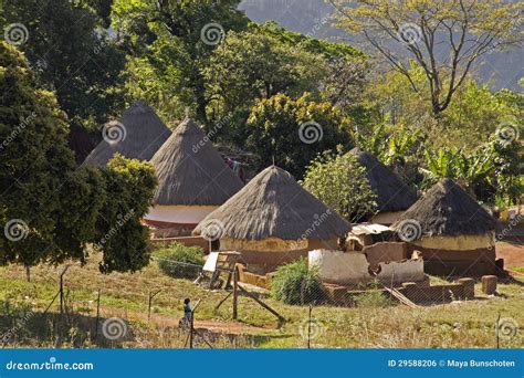 Traditional Village In South Africa Royalty Free Stock Image - Image: 29588206