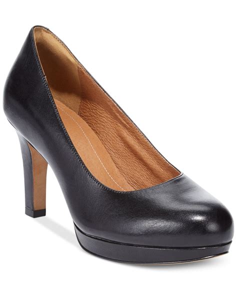 Clarks Artisan Women's Delsie Bliss Platform Pumps in Black (Black Leather) - Save 12% | Lyst