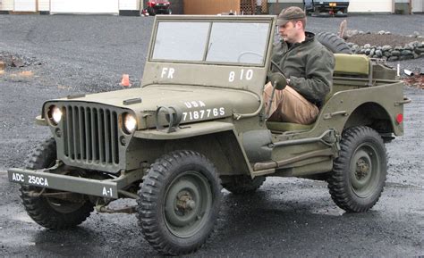 Kodiak Military History, 1945 Willys MB Jeep