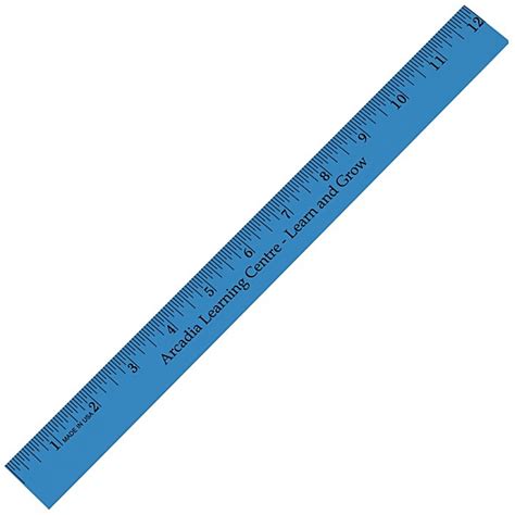 4imprint.com: 12" Enamel Wood Ruler 154717