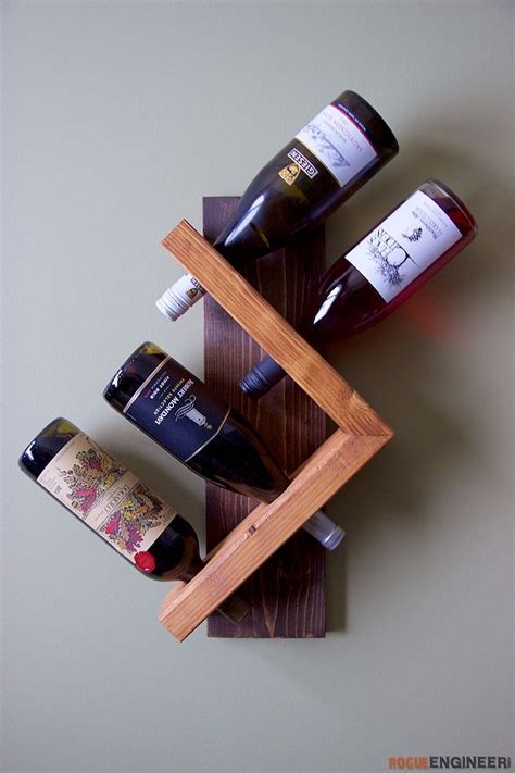 A Homemade Addiction: 13 Delightful DIY Wine Rack Ideas