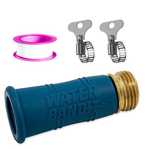 RV Water Hose Bandit Connector Faucet Adapter Compatible with Lead-Free 22484 3-1/4 inches ...