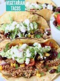 Vegetarian Crispy Cactus Tacos Recipe - WhitneyBond.com