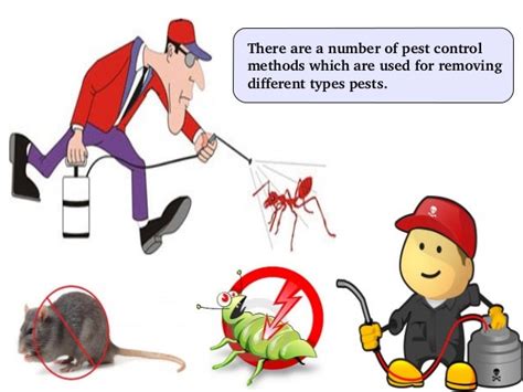 Various types of pest control methods