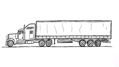 How To Draw A Truck - Ademploy19