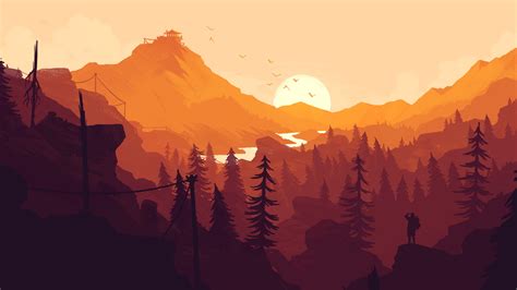 Firewatch Game Wallpaper,HD Games Wallpapers,4k Wallpapers,Images ...