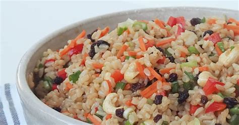 Brown Rice Salad - Create Bake Make