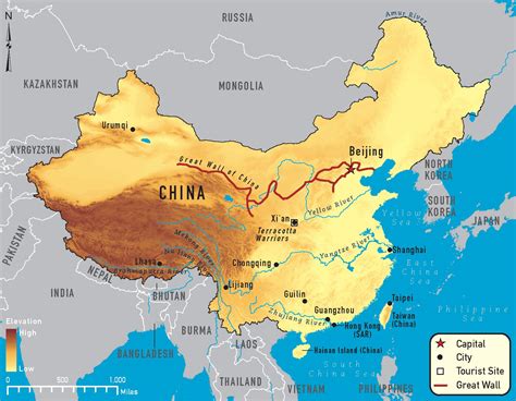 Ancient chinese map - Chinese ancient map (Eastern Asia - Asia)