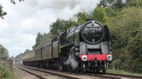 BR Standard Class 9F - 92214 - Great Central Railway - Leicestershire - England - YouTube