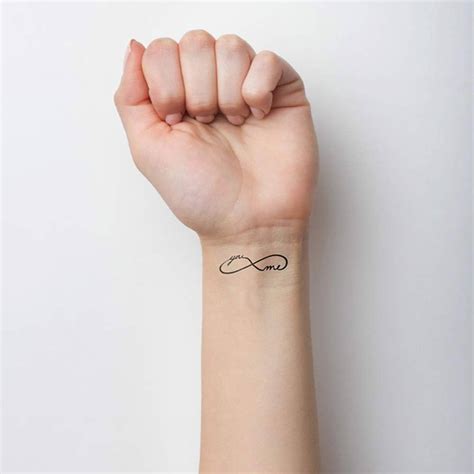 Share more than 78 infinity tattoo with initials latest - in.coedo.com.vn