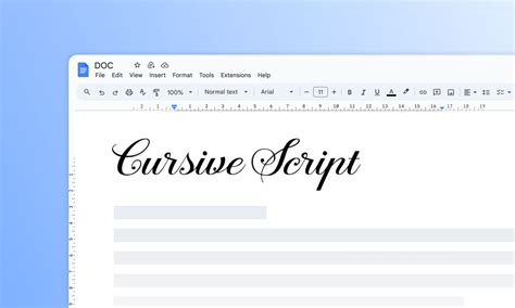 Cursive Font Names In Word - Infoupdate.org