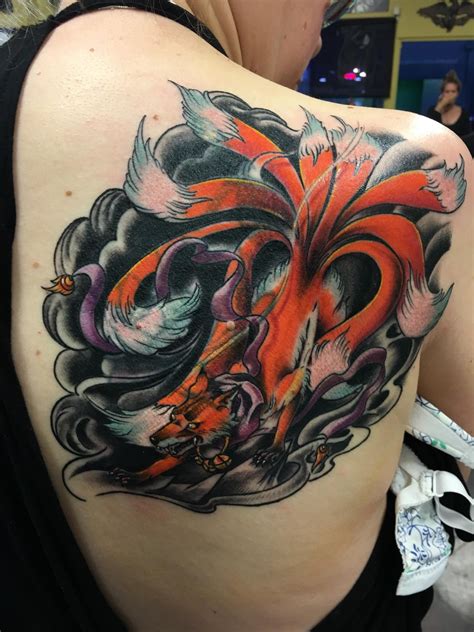 9 Tailed Fox Tattoo Naruto