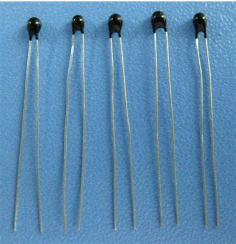 10Pcs Thermistor Temperature Sensor Ntc MF52-103 3435 10K Ohm 5% mx Business & Industrial ...