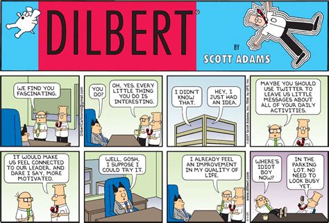 #Leadership: National #Boss Day: The 10 Funniest Dilbert Comic Strips About Idiot #Bosses...If ...