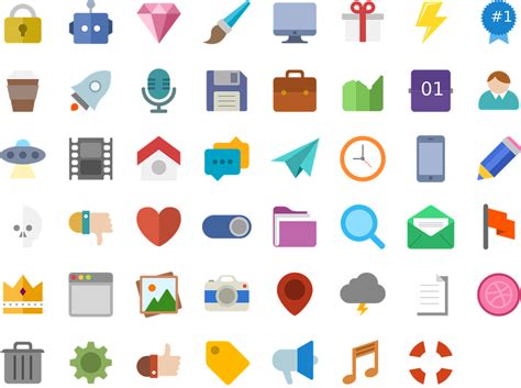 Download Icons, Flat Design, Design. Royalty-Free Vector Graphic - Pixabay