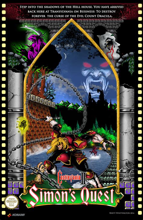 Castlevania 2 Simon's Quest Poster by whittingtonrhett on DeviantArt