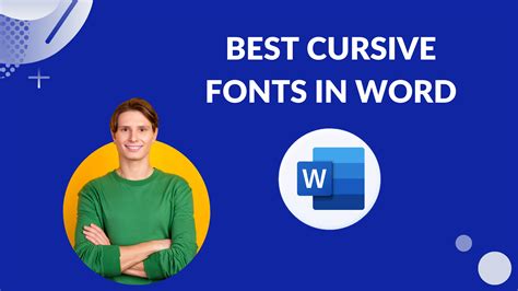 Best Cursive Fonts in Word - Blogging Guide