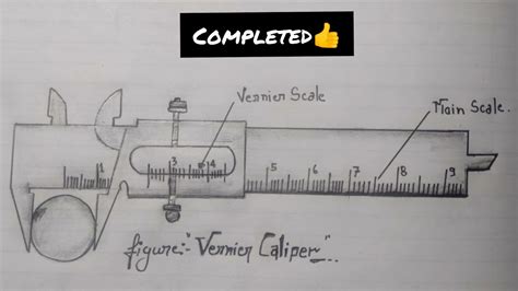 Vernier Caliper Diagram