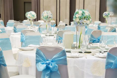 Blue and white Wedding theme | Dresses Images 2022