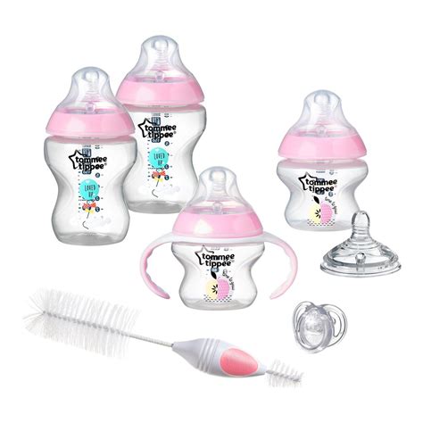 Tommee Tippee Closer to Nature Newborn Baby Bottle Set (Girl) | Walmart Canada