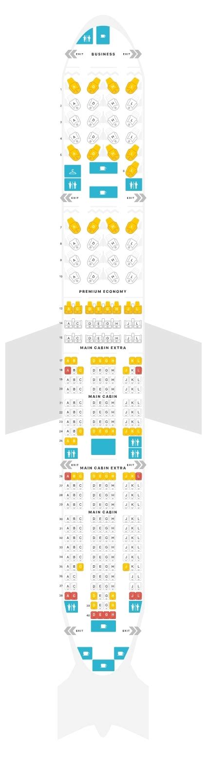 American Airlines 777 200er Seating Chart | Elcho Table