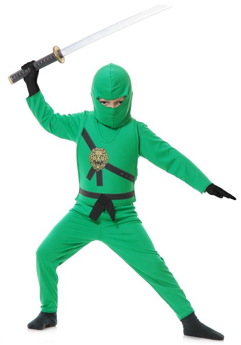 Child Green Ninja Costume