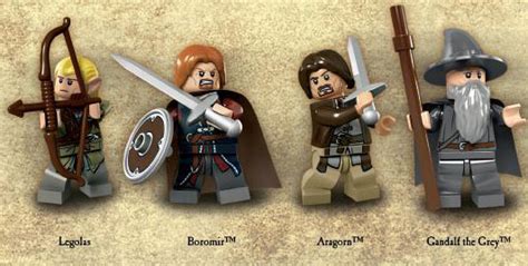 LEGO Lord of The Rings Minifigures - GeekAlerts