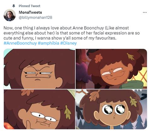 Anne Boonchuy Tweet by MonaTweets (@billymonahan128) | Amphibia | Know Your Meme