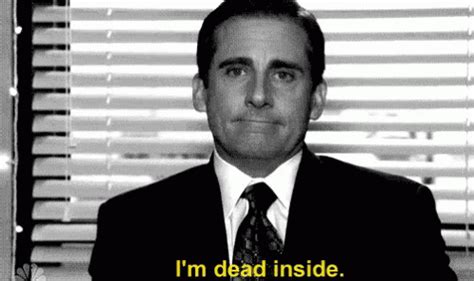 The Office Dead Inside GIF - TheOffice DeadInside Dead - Discover & Share GIFs