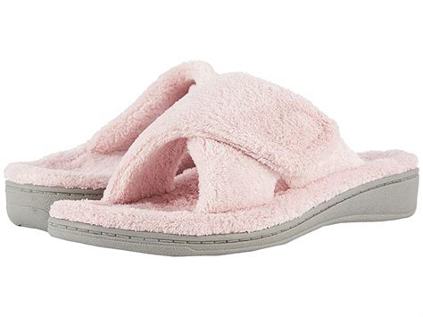 VIONIC Relax (Pink) Women's Slippers | Slippers.com - Shop Comfy