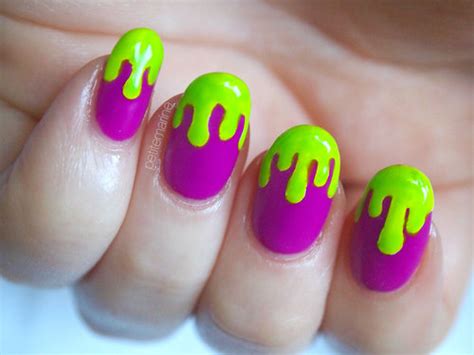 Purple And Green Drip Nails Pictures, Photos, and Images for Facebook ...