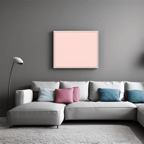 Romantic Pastel Colors Bedroom Photo 50cm Width · Creative Fabrica