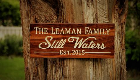 Lake House Sign Outdoor Wood Signs Lake Home Gifts