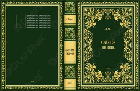 Old book cover design elements - stock vector 5962393 | Crushpixel