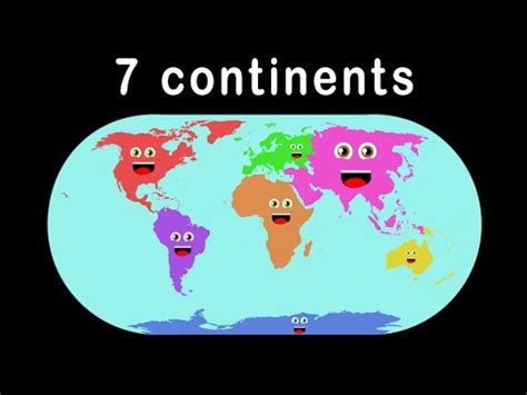 7 Continents Song for Children | Doovi