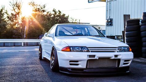 white nissan skyline r32 jdm car 4k 5k hd JDM Wallpapers | HD Wallpapers | ID #41988