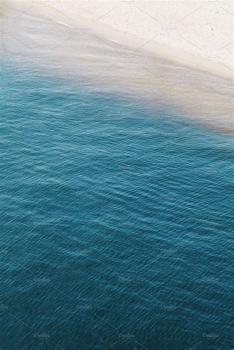 The beautiful calm view of blue sea | High-Quality Nature Stock Photos ~ Creative Market