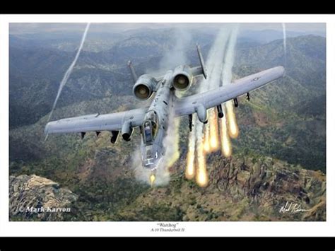 A 10 Warthog in action - YouTube