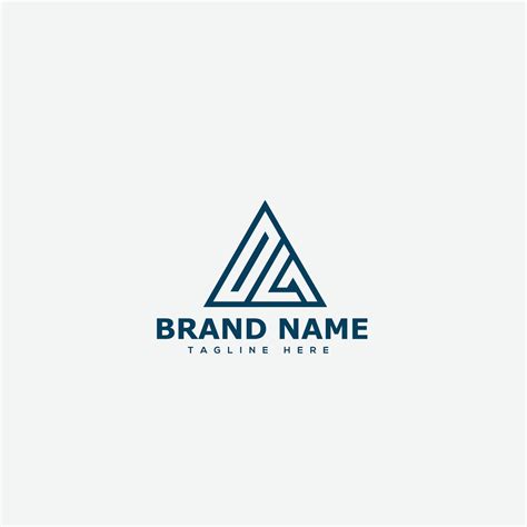 DG Logo Design Template Vector Graphic Branding Element. 11181616 Vector Art at Vecteezy