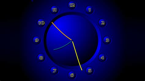 Windows 10 Animated Clock Screensaver - Windows10Screensavers.net