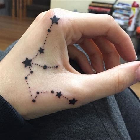 45 Awesome Aquarius Constellation Tattoo Designs With Meaning