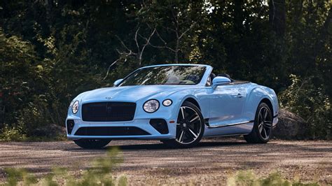 2020 Light Blue Bentley Continental GT Convertible 4K 5K HD Cars Wallpapers | HD Wallpapers | ID ...