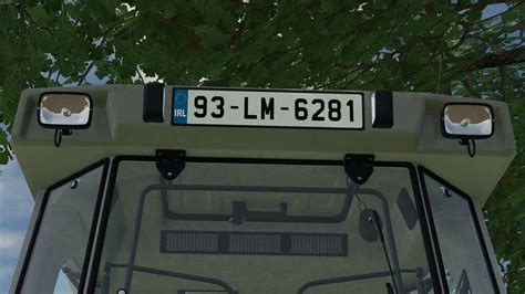 FS22 FS22 Irish License Plates (Prefab) v1 (5) - Farming simulator 19 ...