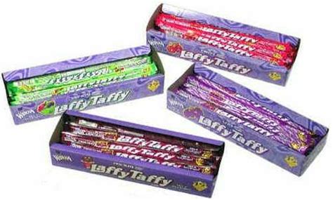 Laffy Taffy Blue Raspberry Rope Candy 24ct - Willy Wonka