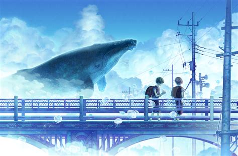 Anime Whale Wallpapers - Wallpaper Cave