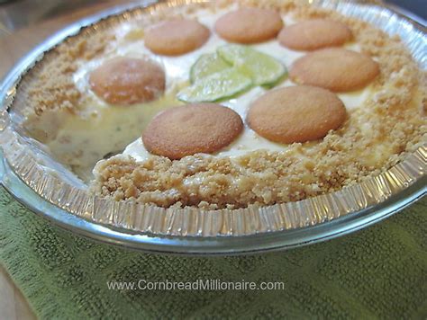 Persian Lime Pie - Cornbread Millionaire