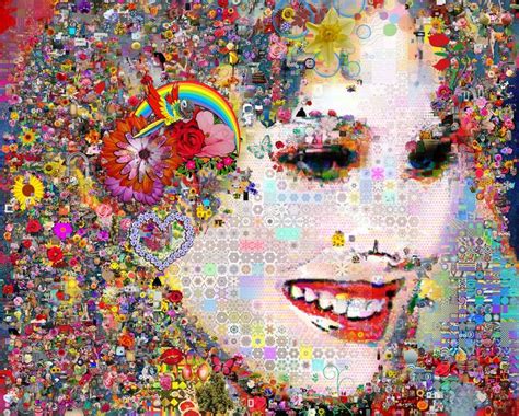 Saatchi Art is pleased to offer the collage, "A Rainbow," by John Lijo Bluefish, available for ...