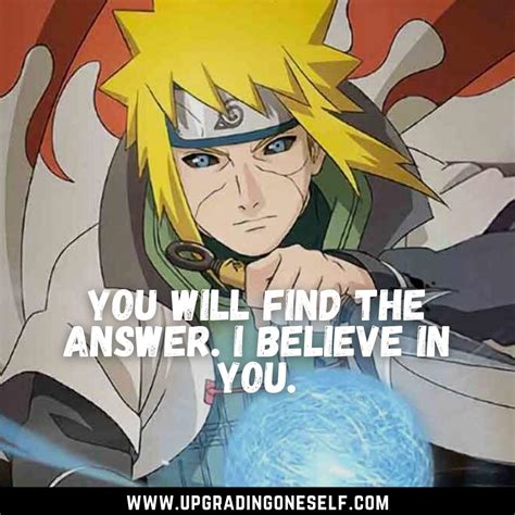 Top 23 Wisdom Quotes From Minato Namikaze Of Naruto Series