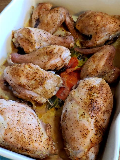 Classic Southern Baked Chicken Recipe - Julias Simply Southern - EASY