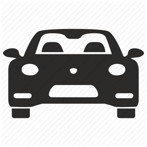 Car Icon Front #329367 - Free Icons Library